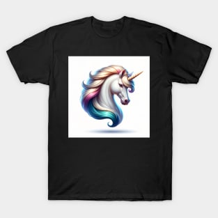 Unicorn Study - Fantasy AI T-Shirt